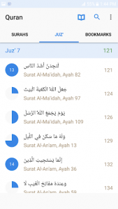 اسکرین شات برنامه Holy Quran: MP3 Audio offline & Read Tafsir 2