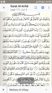 اسکرین شات برنامه Holy Quran: MP3 Audio offline & Read Tafsir 4