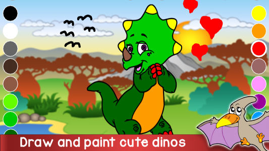 اسکرین شات 3 بازی Kids Dinosaur Adventure Game