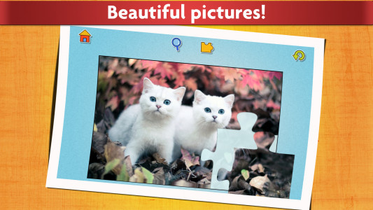 اسکرین شات بازی Cats Jigsaw Puzzle Game Kids 5