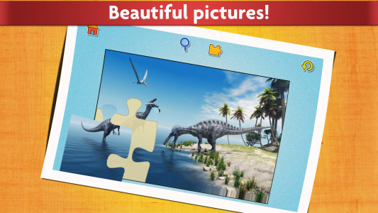 اسکرین شات 5 بازی Dinosaurs Jigsaw Puzzles Game