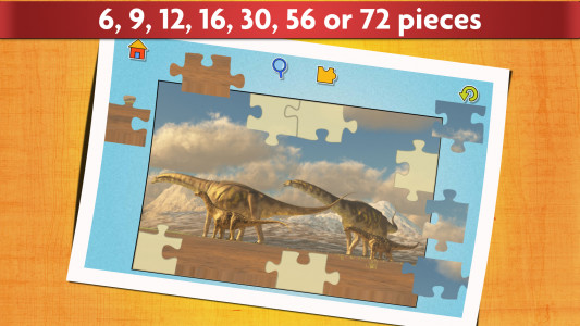 اسکرین شات 3 بازی Dinosaurs Jigsaw Puzzles Game