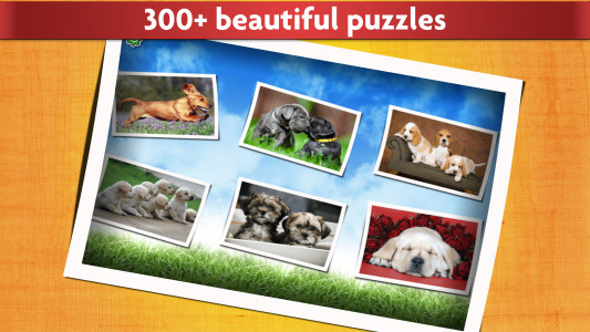 اسکرین شات بازی Dogs Jigsaw Puzzle Game Kids 2