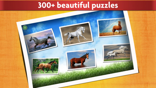 اسکرین شات 2 بازی Horse Jigsaw Puzzles Game Kids