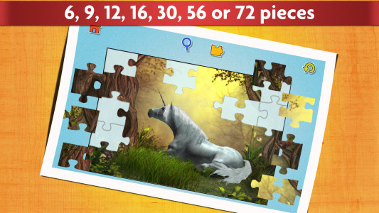 اسکرین شات 3 بازی Unicorn Jigsaw Puzzle Kids