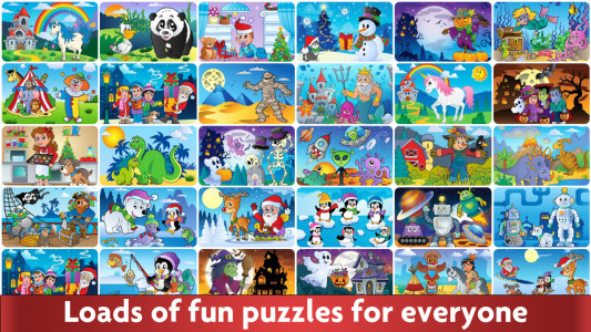 اسکرین شات بازی Kids Christmas Jigsaw Puzzles 5