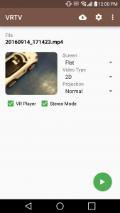 اسکرین شات برنامه VRTV VR Video Player Lite 4