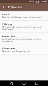 اسکرین شات برنامه VRTV VR Video Player Lite 7