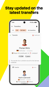 اسکرین شات 1 برنامه Forza Football - Soccer Scores