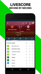 اسکرین شات برنامه Forza Football - Soccer Scores 1