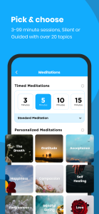 اسکرین شات 8 برنامه The Mindfulness App