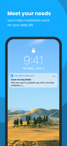 اسکرین شات برنامه The Mindfulness App 7