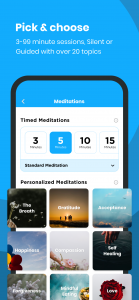 اسکرین شات برنامه The Mindfulness App 8