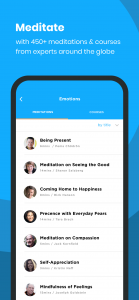 اسکرین شات برنامه The Mindfulness App 3