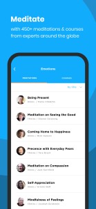 اسکرین شات 3 برنامه The Mindfulness App