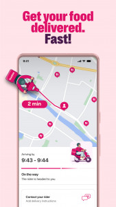 اسکرین شات 3 برنامه foodora: Food & Groceries