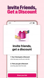 اسکرین شات 7 برنامه foodora: Food & Groceries
