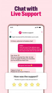 اسکرین شات 5 برنامه foodora: Food & Groceries