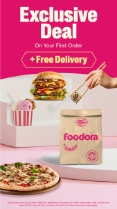 اسکرین شات 1 برنامه foodora: Food & Groceries