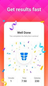 اسکرین شات 2 برنامه Seven - 7 Minute Workout