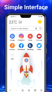 اسکرین شات 2 برنامه Web Browser - Secure Explorer
