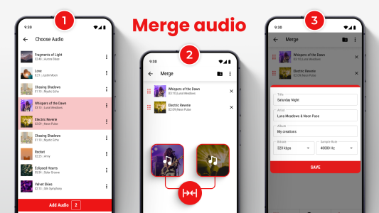 اسکرین شات 8 برنامه Mstudio : Audio & Music Editor