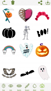 اسکرین شات 5 برنامه Photo Editor: Halloween Makeup
