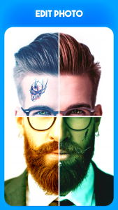 اسکرین شات 1 برنامه Men’s Hairstyles & Haircuts
