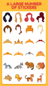 اسکرین شات 4 برنامه Toon app - princess camera