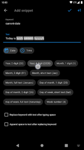اسکرین شات برنامه Typing Hero ⚡ Text Expander ⚡ Auto-text 5