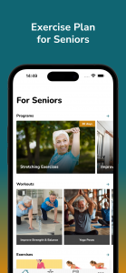 اسکرین شات برنامه Exercise Plan for Seniors 1