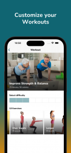 اسکرین شات برنامه Exercise Plan for Seniors 4