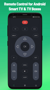 اسکرین شات برنامه Remote Control for Android TV 1