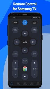 اسکرین شات برنامه Remote Control for Samsung TV 1