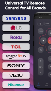 اسکرین شات 4 برنامه Universal TV Remote Control