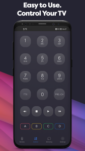 اسکرین شات 2 برنامه Universal TV Remote Control