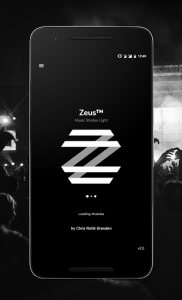 اسکرین شات برنامه Zeus™ Music Strobe Light 1