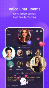 اسکرین شات برنامه Hello Yo - Group Chat Rooms 1