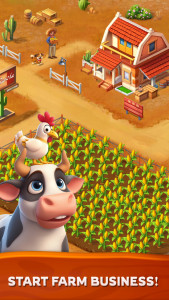 اسکرین شات 3 بازی Solitaire TriPeaks Farm