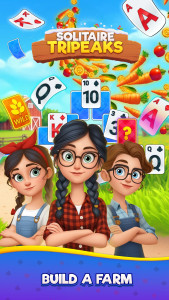 اسکرین شات 1 بازی Solitaire TriPeaks Card