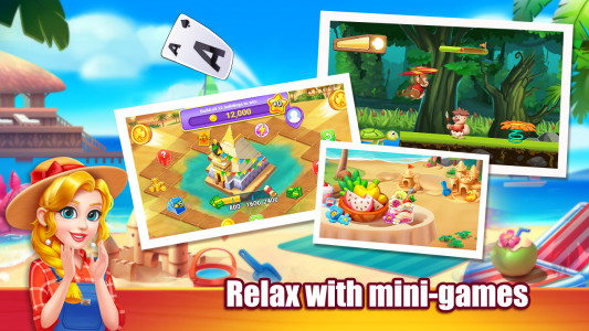 اسکرین شات 6 بازی Solitaire TriPeaks Card