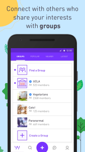 اسکرین شات برنامه Whisper 2