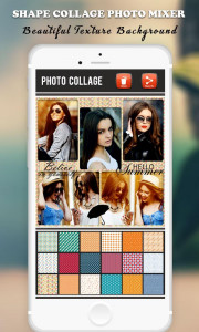 اسکرین شات برنامه 100+ Photo Shape Collage Mixer 5