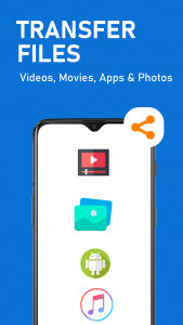 اسکرین شات 2 برنامه Share Pro : File Sender