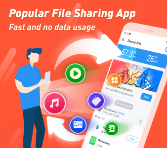 اسکرین شات برنامه ShareKaro Lite: File Share App 1