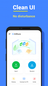 اسکرین شات برنامه File Sharing - InShare 3