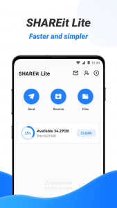 اسکرین شات برنامه Shareit Lite 1