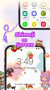 اسکرین شات 1 برنامه Shimeji Pet - Pets On Screen
