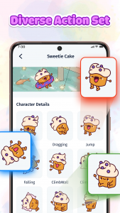 اسکرین شات 3 برنامه Shimeji Pet - Pets On Screen