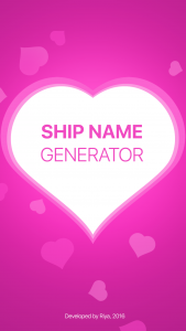 اسکرین شات بازی Fandom Ship Names Generator 1